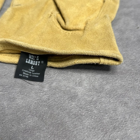 Vintage well Lamont size large leather Chevy work gloves - Picture 11 of 11